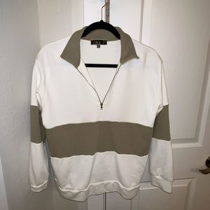 Half zip sweater